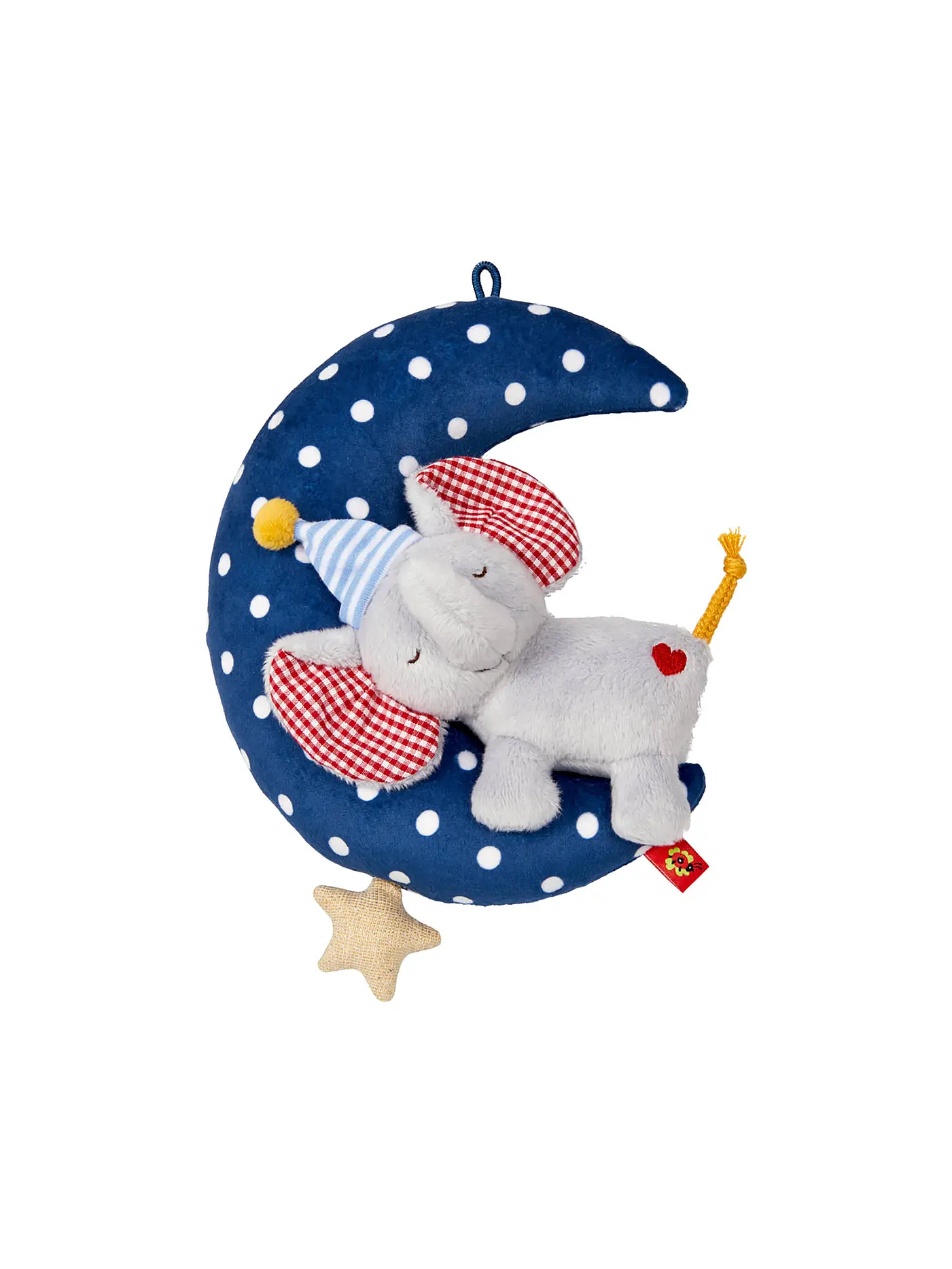 BABY GLÜCK | Spieluhr Mond (mit Elefant) BabyGlück | 